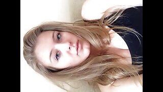 Sexy tóc vàng wench Alana Evans đưa một cái sexx lau xanh đầu và bị đâm kiểu doggy bởi Romeo Price